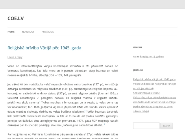 Eiropas Padomes Informācijas birojs, 